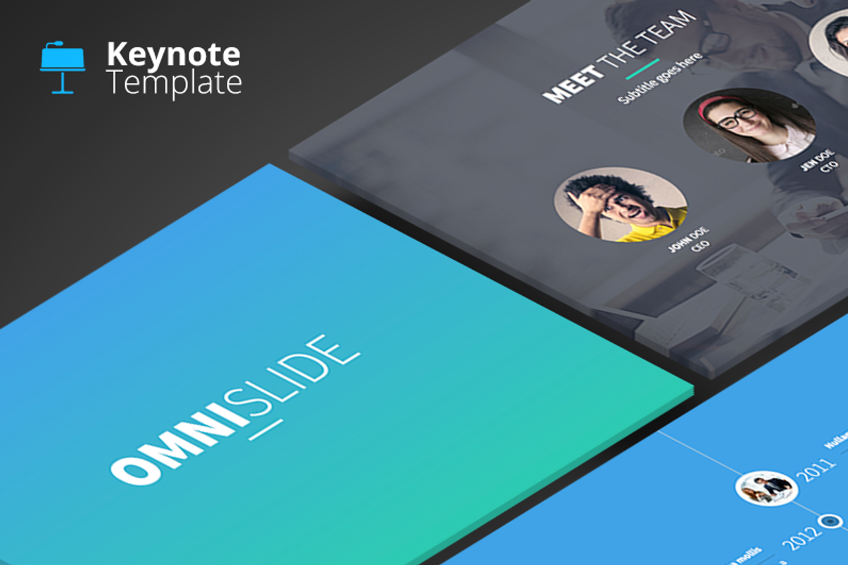 OmniSlides - Keynote Template, a Presentation Template by Slidehack (Photo 1 of 2)