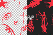 Assorted Artifacts for Streetwear, an Object Graphic by The Fake PNG (Thumbnail 5 of 5)
