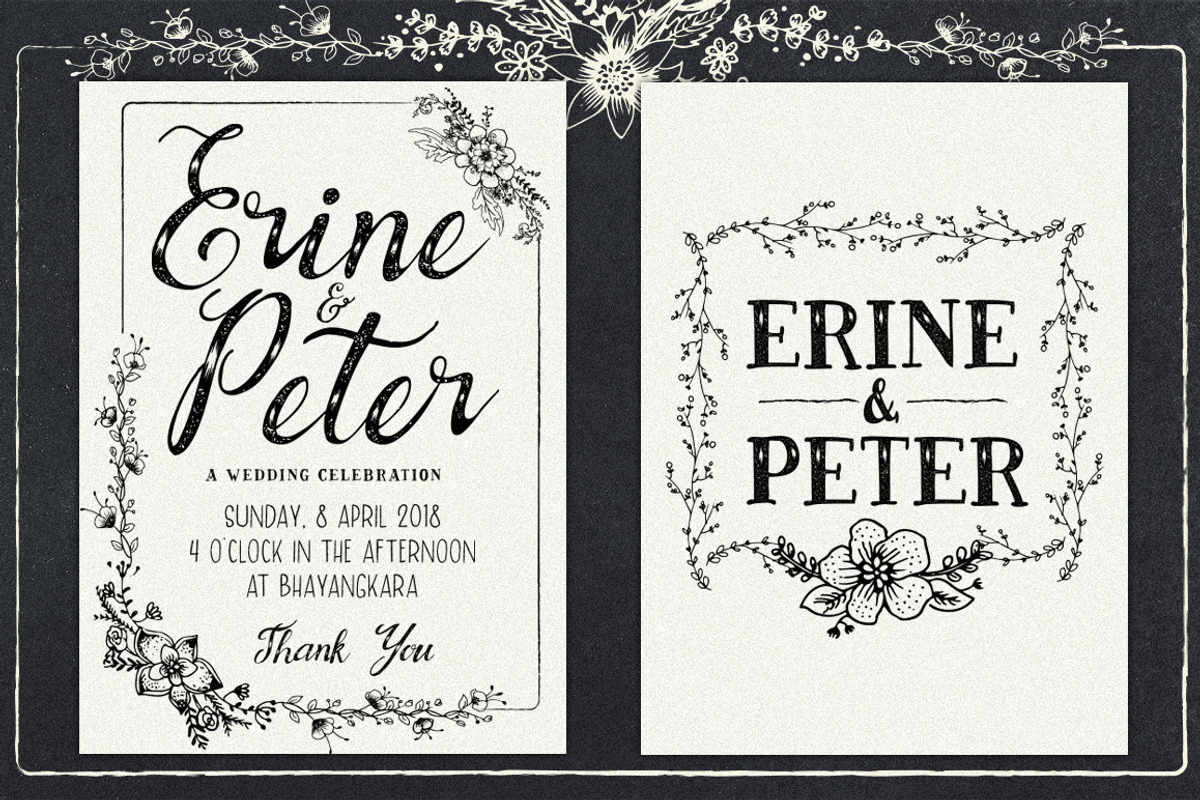 BrideChalk Typeface preview 8