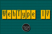 WebType, a Font by TeGeType foundry (Thumbnail 5 of 5)