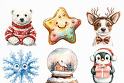 Cute Illustration Christmas PNG, an Illustration by Craft Nest (Thumbnail 2 of 6)