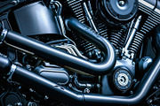 31 Motorcycle engines, a Transportation Photo by Handmadefont (Thumbnail 14 of 33)
