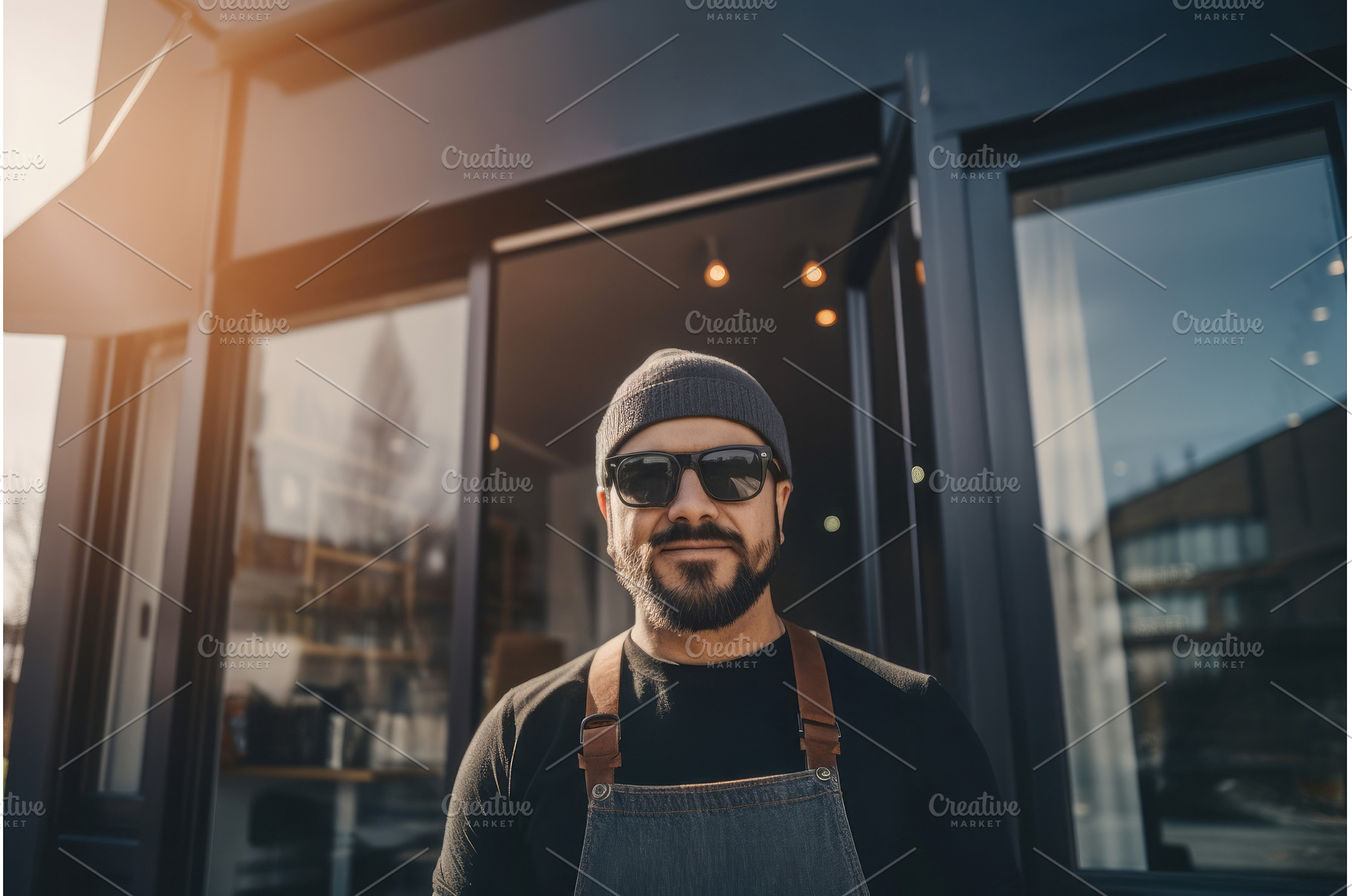 Small business owner. Generate AI, a Business Photo by Ylivdesign