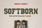 Softborn - Round Slab Serif, a Slab Serif Font by Indotype Foundry (Thumbnail 1 of 10)