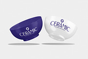 Round Ceramic Bowl Mockup, a Cups & Container Mockup by Unerispace (Thumbnail 4 of 5)