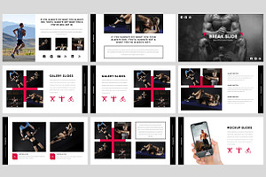 Bodybuild - Fitness Google Slides