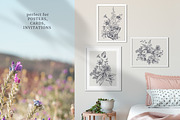 Wildflower Meadow Vector Set, a Decorative Illustration by Molly art (Thumbnail 9 of 12)