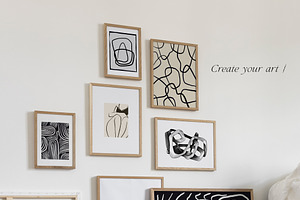 GALLERY WALL Modern Posters