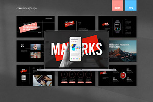 Marks Animated PowerPoint Template