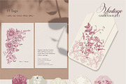 Vintage Garden Bouquet, a Pattern Graphic by Collection by VY (Thumbnail 6 of 10)