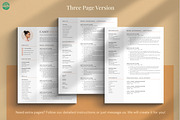 Resume/CV - The Standley, a Resume Template by CreativeLandStudio (Thumbnail 4 of 10)