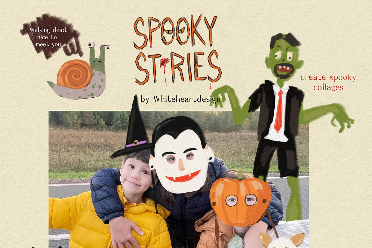 Halloween Png Illustrations Posters, a Decorative Illustration by whiteheartdesign (Photo 18 of 19)