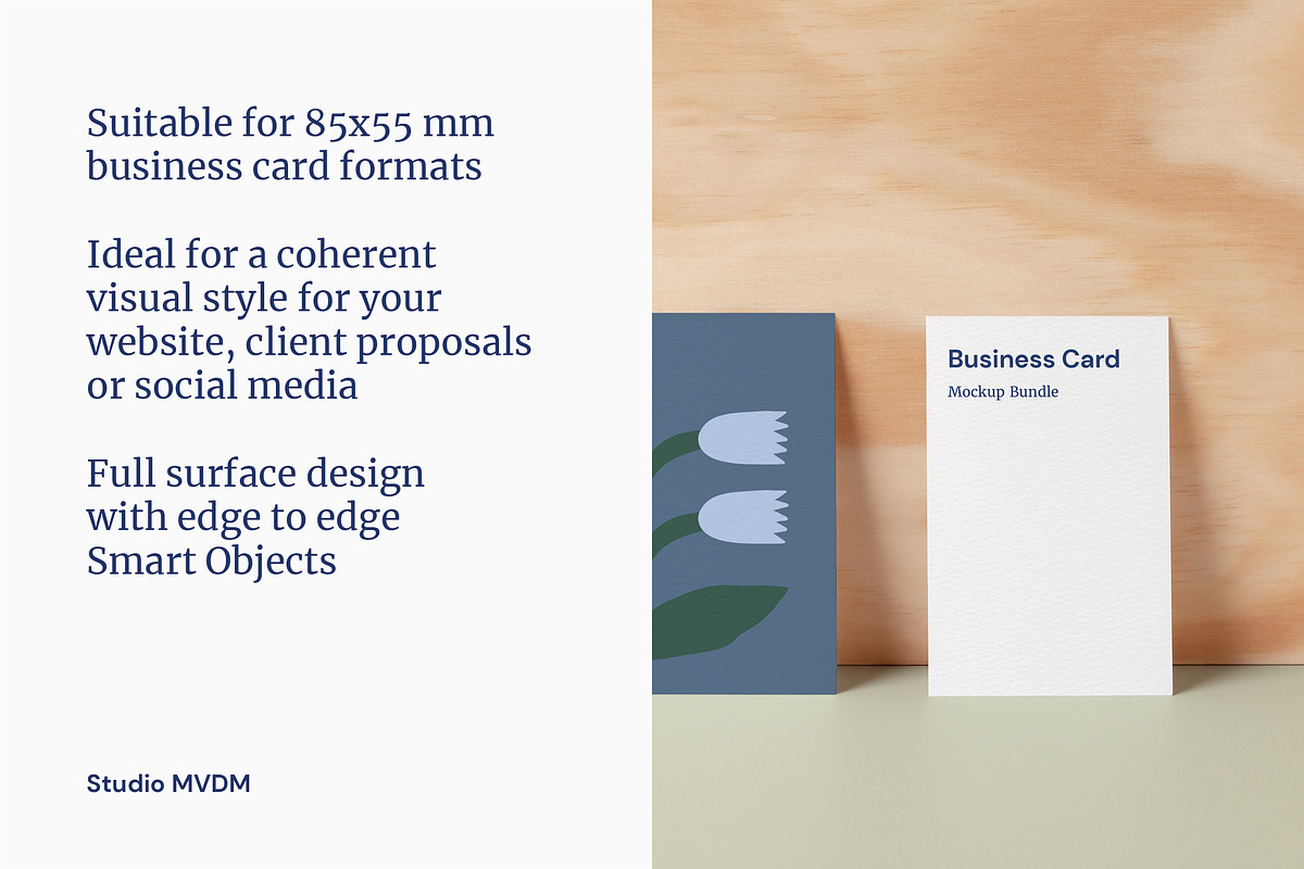 Business Card Mockup Bundle, a Product Mockup by Studio MVDM (Photo 6 of 8)