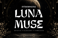 Luna Muse Gothic Decorative Typeface