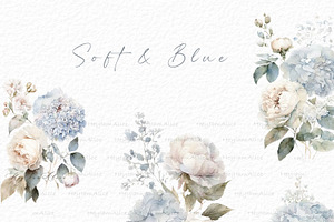 Soft And Blue