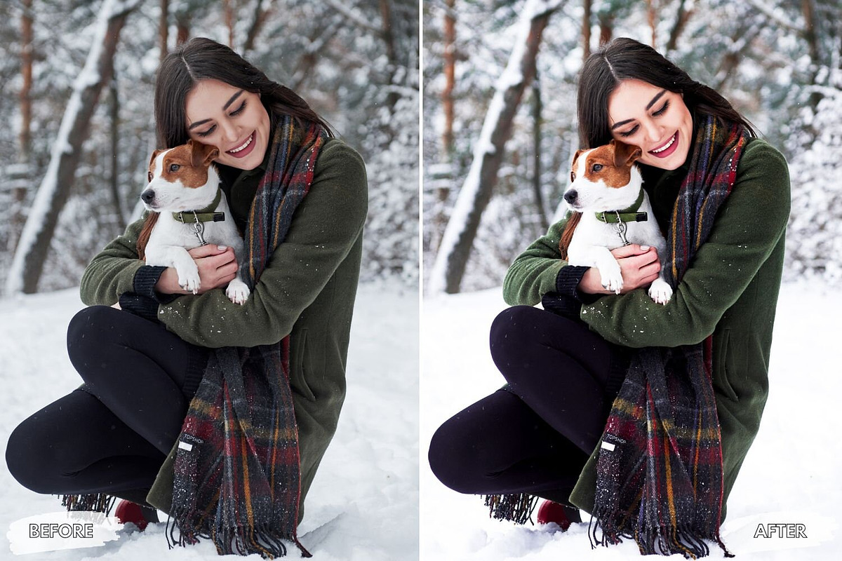 10 Snowy Delight Lightroom Presets, a Preset Add-On by LucaTheme (Photo 7 of 9)