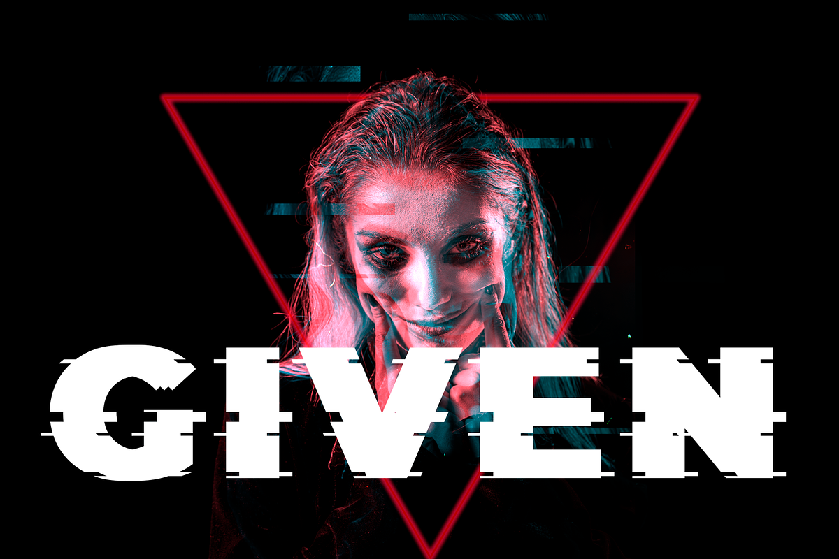 Those Glitch Font, a Sans Serif Font by 177Studio (Photo 6 of 6)