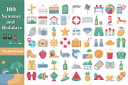 Summer And Holidays Icon Pack, an Icon by Vector Portal (Thumbnail 1 of 5)