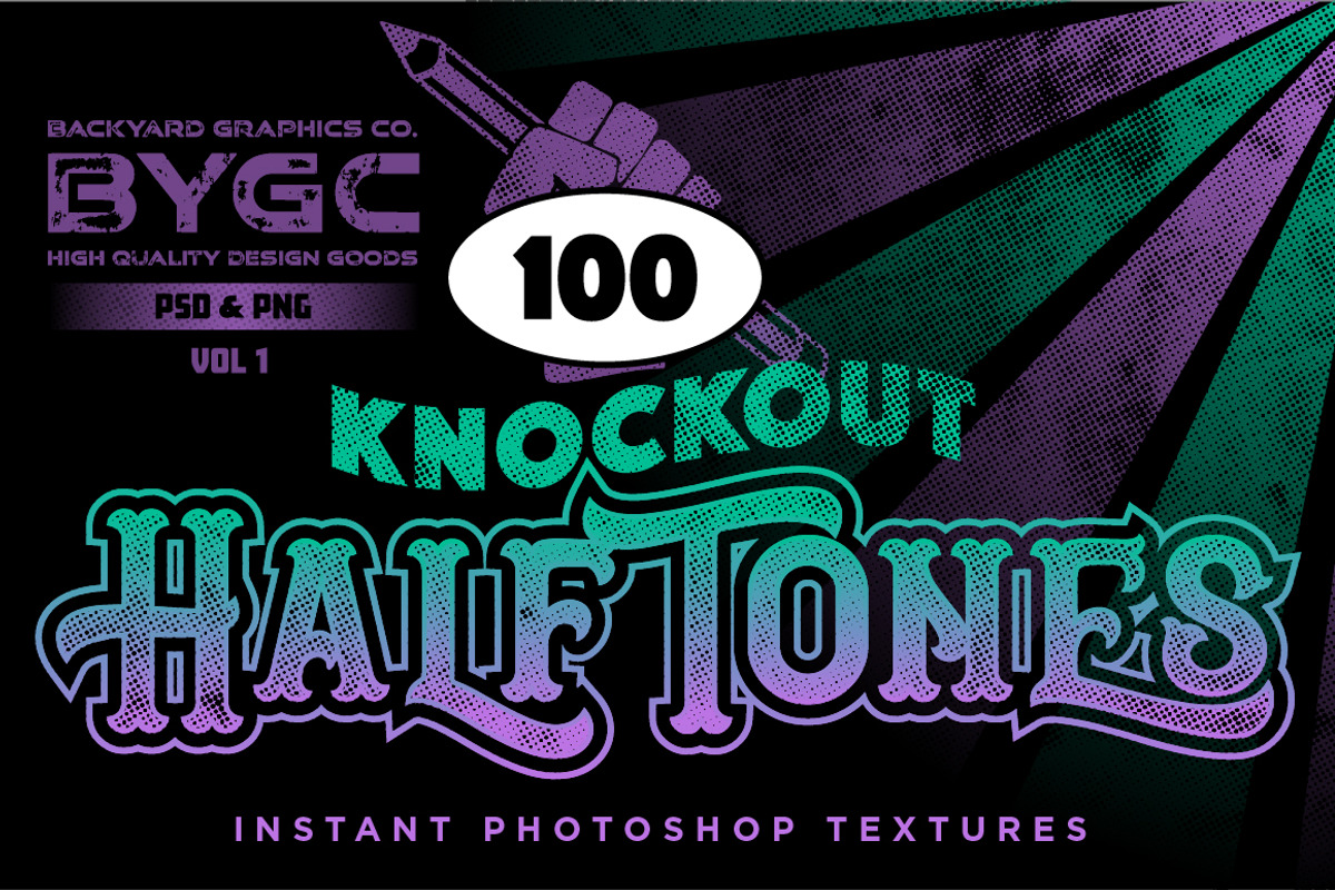 Halftone Texture Mega Bundle, a Texture Graphic by BackYard Graphics Co. (Photo 3 of 5)