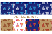 Christmas Cards & Patterns, a Card Template by Tkoko vectors & patterns (Thumbnail 11 of 12)