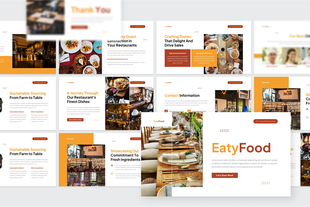 Eatyfood - Food & Restaurant Keynote, a Presentation Template by SquidPixey (Photo 6 of 6)