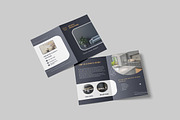 High Quality Bifold Brochure Mockup, a Mockup by DxSLEX (Thumbnail 4 of 5)