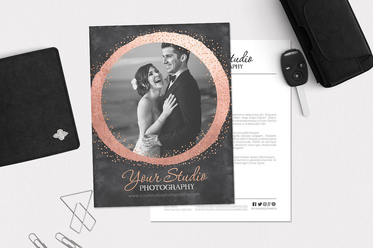 Letterhead Design | Exquisite Charm, a Marketing Template by Sleeklens (Photo 3 of 5)