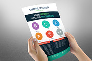 Creative Corporate Security Flyer CS, a Flyer Template by Tasmim Premiem Design (Thumbnail 1 of 2)