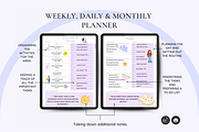 Undated Digital Planner, a Templates & Theme by LumusStudio (Thumbnail 4 of 8)