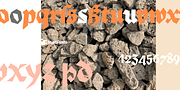 Palmona, a Blackletter Font by ingoFonts (Thumbnail 6 of 10)