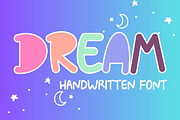 DREAM, a Slab Serif Font by Sirinart (Thumbnail 1 of 7)