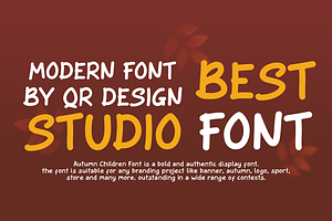 Autumn Children - Display Font