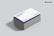 85x55mm Business Card Stack Mockup, a Pens & Pencil Mockup by RamStudio2 (Thumbnail 7 of 10)
