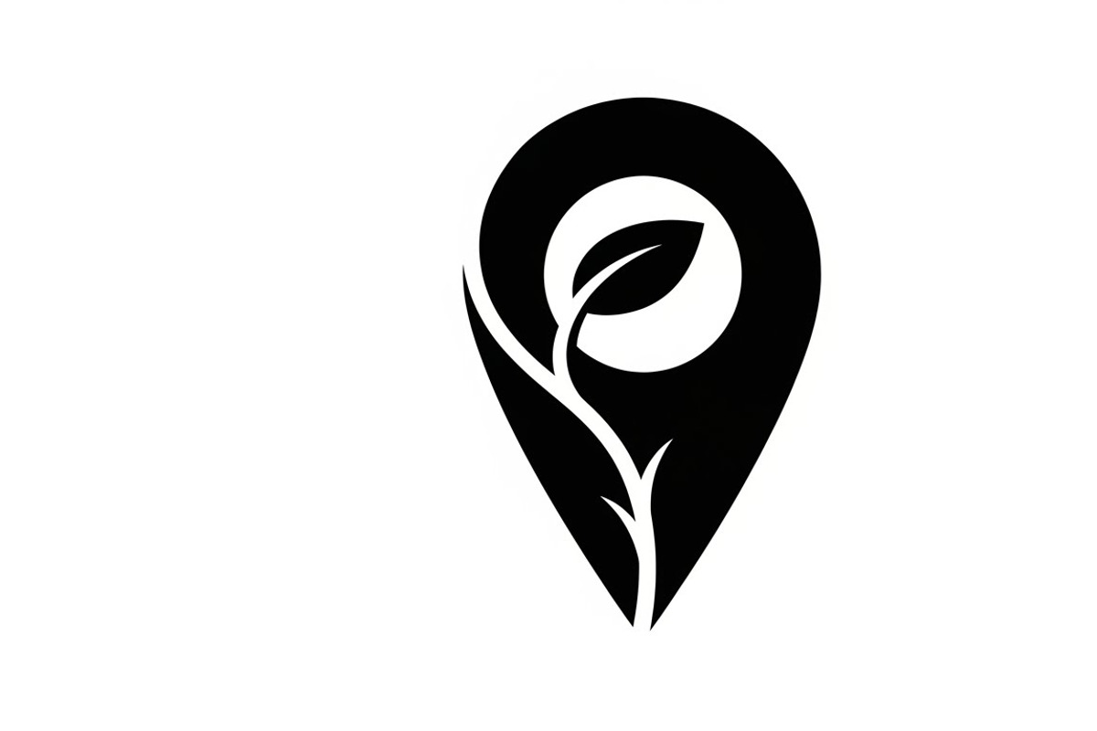 Modern location pin silhouettes, an Illustration by Amazin_art (Photo 8 of 31)