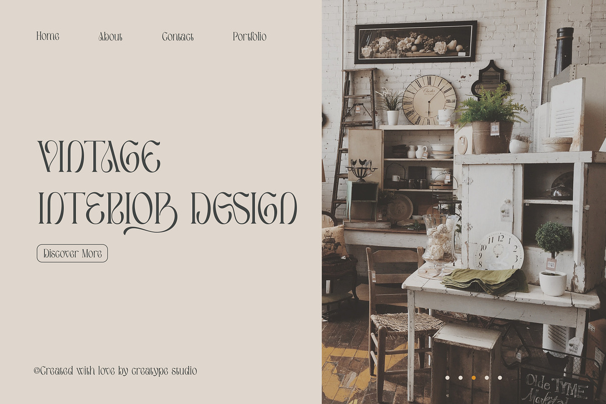 Caferinam Deco & Elegant Serif, a Serif Font by Cruzine (Photo 9 of 10)