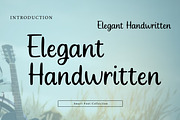 Elegant Handwritten, a Handwritten Font by Wow Magic (Thumbnail 1 of 3)