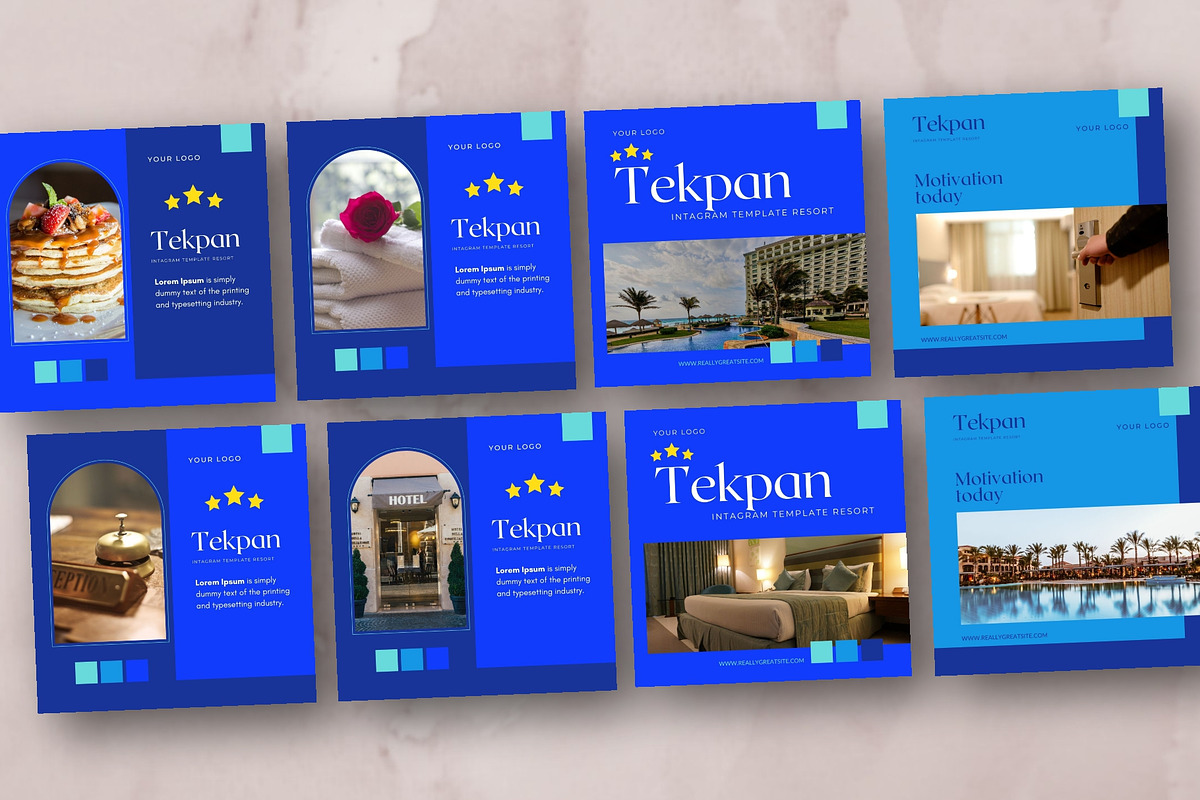 Tekpan  Intagram Template for Canva, a Social Media Template by Aji Gallery (Photo 5 of 6)