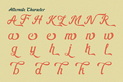 Khabalac - Vintage Floral Script, a Handwritten Font by Qweera Studio (Thumbnail 11 of 12)