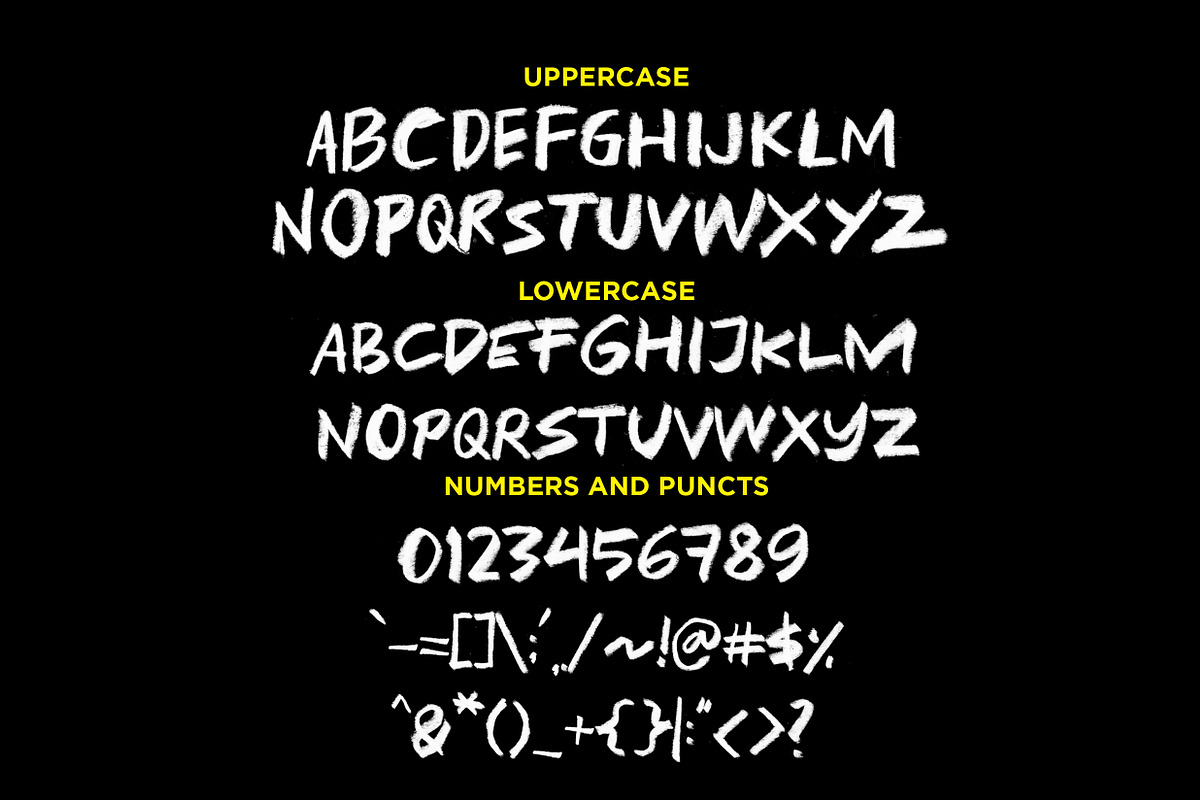 Charcoal Dance - Quirky Handwriting preview 8