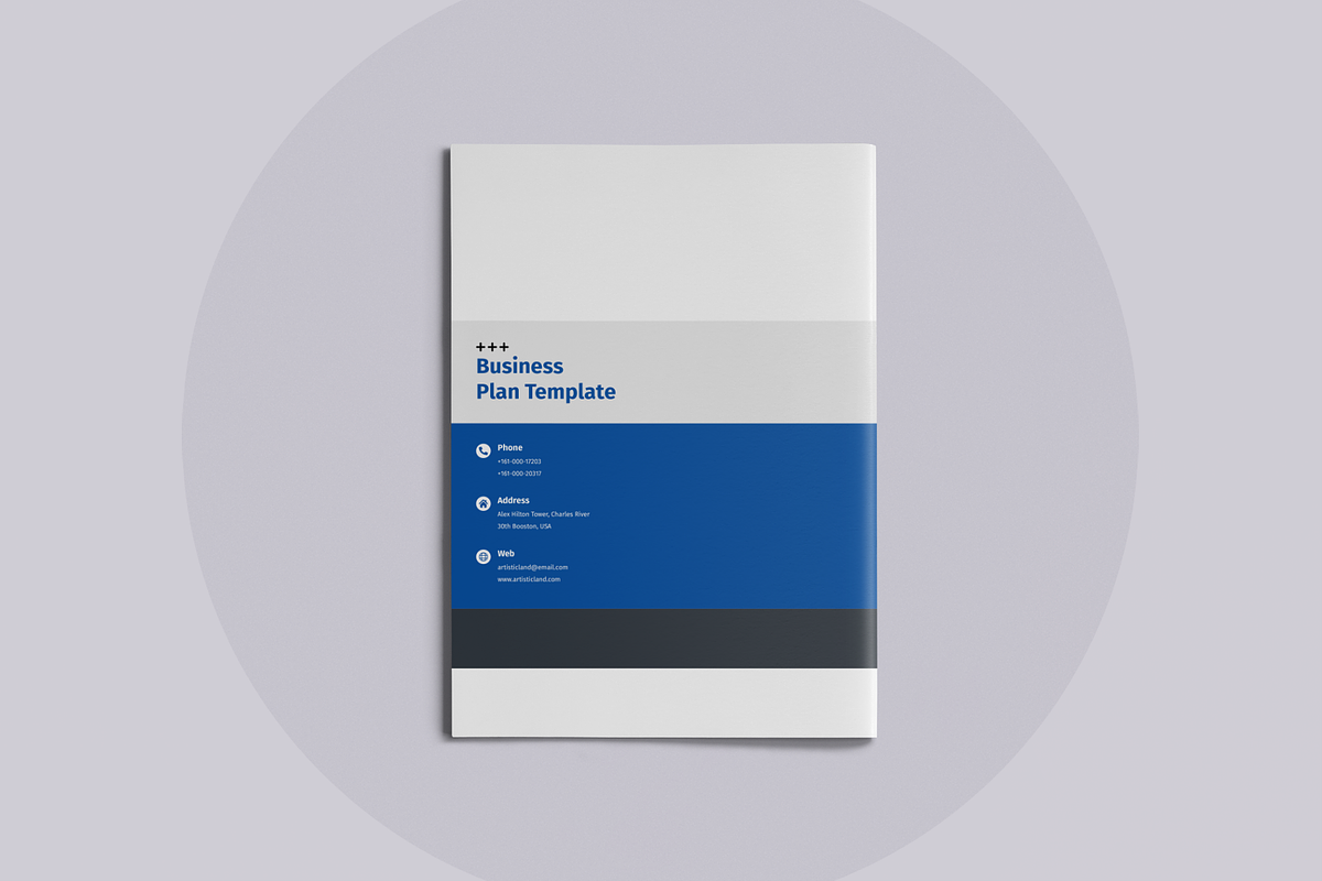 Business Plan | Canva, a Brochure Template by ArtisticLand (Photo 11 of 11)