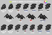 Clothing Mockup Whole Shop Bundle, a Shirt Mockup by Infinity Mockups (Thumbnail 2 of 11)