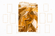 Art Deco Frame Elements Set, an Object Illustration by peterdraw (Thumbnail 6 of 6)