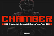 CHAMBER, a Sans Serif Font by Pinisi ART (Thumbnail 1 of 10)
