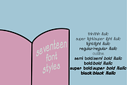 Dumb Diaries Display Typeface, a Blackletter Font by Rachel McBride Creative (Thumbnail 3 of 5)