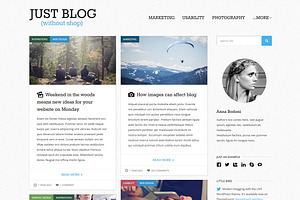 Blog & Shop WordPress Theme