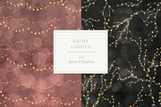 Fairy Lights of Rose Gold, a Pattern Graphic by Blixa 6 Studios (Thumbnail 3 of 4)