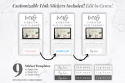 Instagram Stories for Canva | Linen, a Social Media Template by Thirty One Palms Studio (Thumbnail 7 of 11)