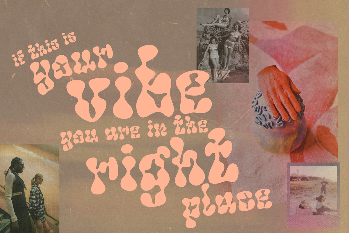 Jelly Dance - Bubbly Groovy Font, a Sans Serif Font by Struvictory.art (Photo 2 of 8)