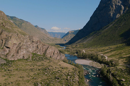 River Chulyshman in Altai, a Nature Photo by TravelFlow