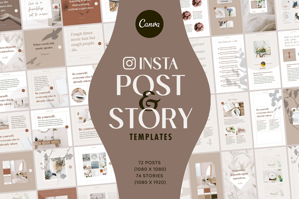 Instagram Post Story Template Pack, a Social Media Template by Keikoya (Photo 1 of 20)